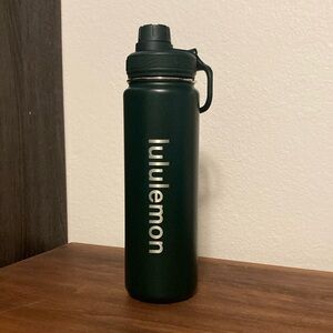 Limited edition Lululemon Green Water Bottle